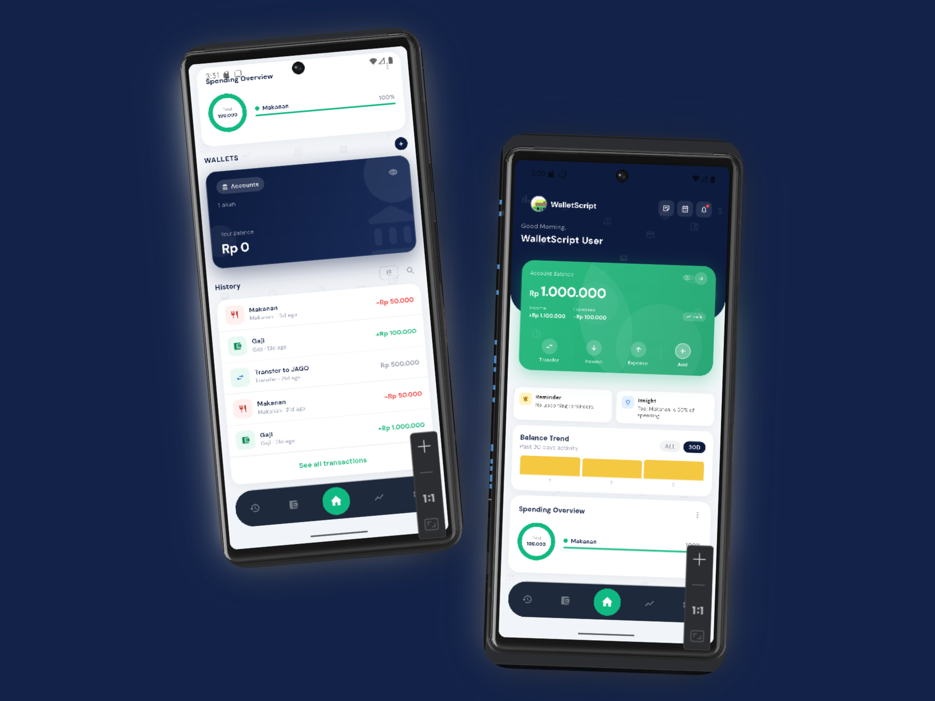 WalletScript — Personal Finance Tracker